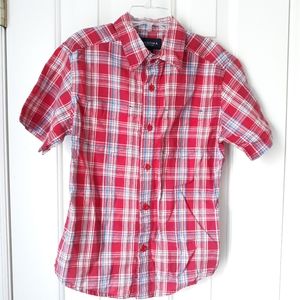 Boys Sonoma Short Sleeve Button Shirt Size 7